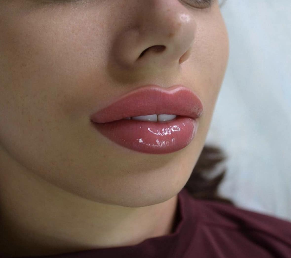 Professional makeup results