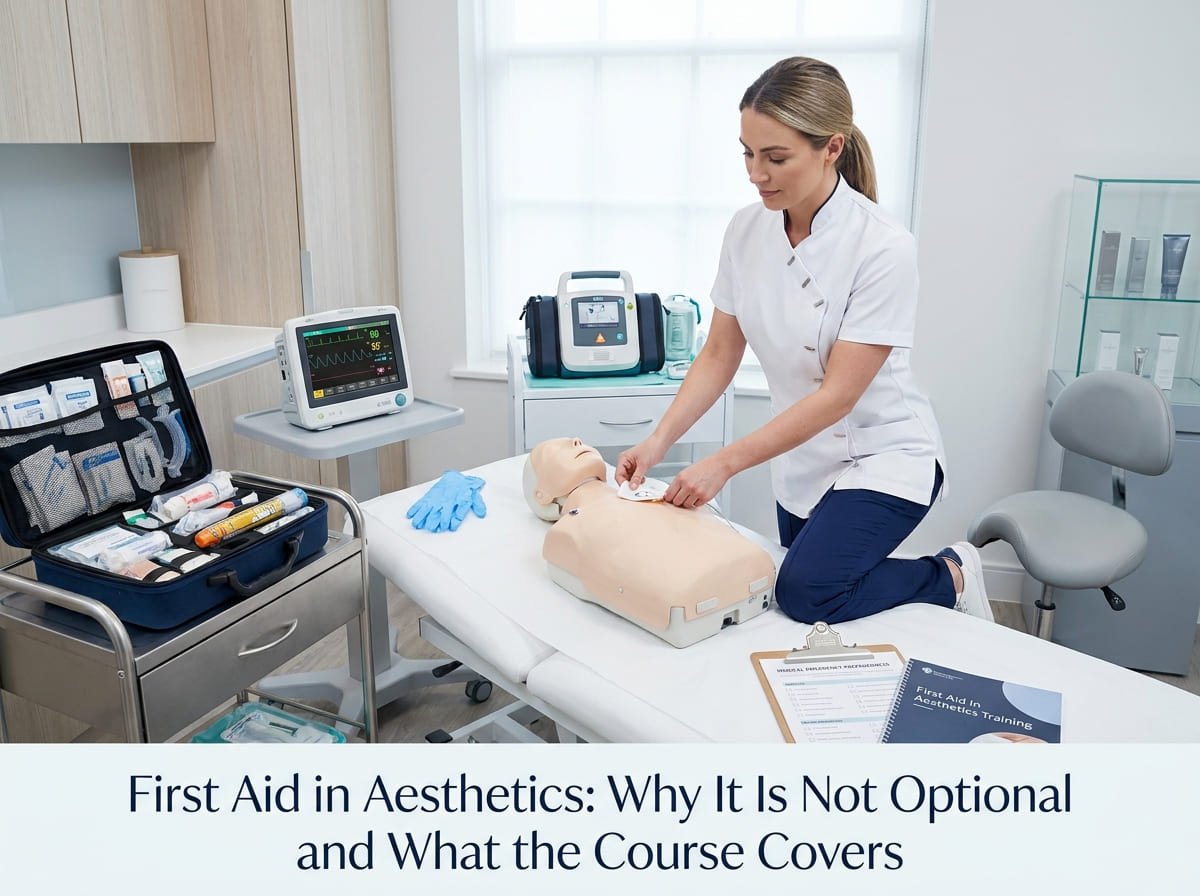 First Aid in Aesthetics: Why It Is Not Optional and What the Course Covers