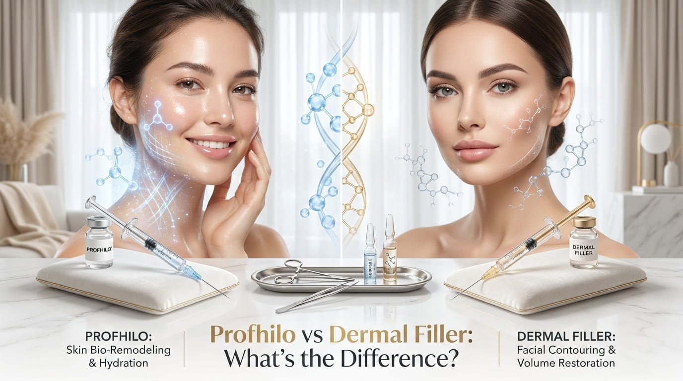Profhilo vs Dermal Filler: What's the Difference?